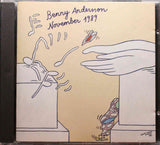 BAO BENNY ANDERSSON November 1989 Mono Music ‎MMCD 003 Sweden 11tr CD - atonal.se