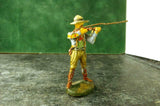 COMPOSITION ELASTOLIN WW Wild West Cowboy Standing Shooting Rifle ~7cm G - atonal.se