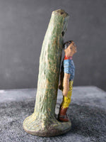 COMPOSITION PLASTINOL Wild West WW Cowboy Prisoner By Tree Two Parts ~7cm N - atonal.se