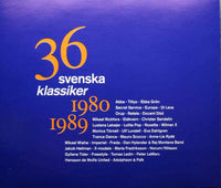 36 SVENSKA KLASSIKER 1980-1989 2CD