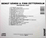 Bengt Sandh Finn Zetterholm Hemkorda Visor 1990 CD