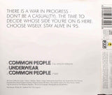 PULP Common People Island Records 1995 CD Maxi Single - atonal.se