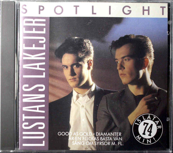 LUSTANS LAKEJER Spotlight 1990 Album CD – __ATONAL__