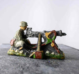 COMPOSITION UNBRANDED WWII World War German High Pos Machine Gunner ~7cm K - atonal.se